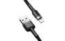 BASEUS USB Kabel za iPhone Lightning 8-pin 1,5A 2M Sivo-Crni 105777
