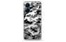 Silikonska Maskica za Xiaomi Redmi 13C - Camouflage - siva 241194