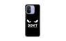 Silikonska Maskica za Redmi 12C / Redmi 11A / Poco C55 - Don't Touch My Phone 233389