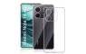 Ultra tanka Prozirna Silikonska maskica za Redmi Note 14 (4G) 255713