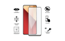 Zaštitno Staklo za ekran za Xiaomi Redmi Note 14 4G / 14 5G (3D) - (Prozirno sa crnim rubovima) 248980