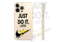 Silikonska maskica za mobitel - "Just do it, later" - S1039 242487