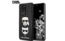 Karl Lagerfeld Hard Karl & Choupette maskica za Galaxy S20 Ultra – Crna 108548