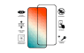 Zaštitno Staklo za ekran za Redmi 15 4G (3D) - (Prozirno sa crnim rubovima) 267504