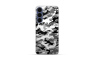 Silikonska Maskica za Galaxy S25 FE - Camouflage - siva 257969