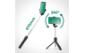 Univerzalni Teleskopski Selfie Stick s tripodom - crni 249012