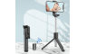Univerzalni Teleskopski Selfie Stick s tripodom - crni 249007