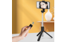 Univerzalni Teleskopski Selfie Stick s tripodom - crni 249008