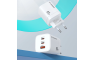 Wozinsky zidni punjač PD - 2x Type C + 1x USB - 65W 251337