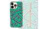 Silikonska Maskica za mobitel - "Candy Cane Green Pattern" - winter13 222129