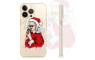 Silikonska maskica za mobitel -"Xmas Lady" - Winter - 3 242496