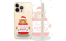 Silikonska Maskica za mobitel - "Merry Christmas Bear" - winter54 222493