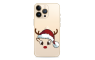 Silikonska Maskica - "Deer with Christmas Cap" - winter67 222525