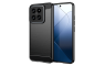 Silikonska Carbon Maskica za Xiaomi 14 - Crna 231380