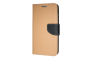 Fancy Wallet Maskica za Samsung Galaxy S24 Ultra - Zlatno-crna 234569