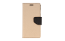 Fancy Wallet Maskica za Samsung Galaxy S24 Ultra - Zlatno-crna 234570