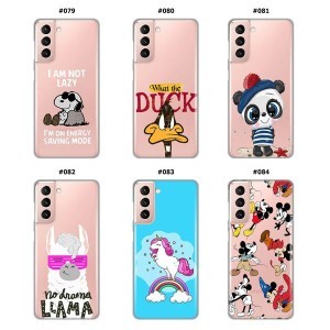Silikonska Maskica za Galaxy S21 - Šareni motivi