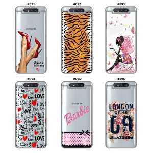 Silikonska Maskica za Galaxy A80 - Šareni motivi