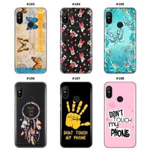 Silikonska Maskica za Mi A2 Lite / Redmi 6 Pro  - Šareni motivi