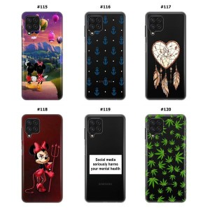 Silikonska Maskica za Galaxy A22 (4G)  - Šareni motivi