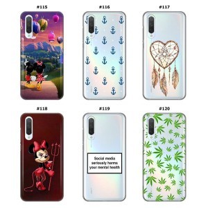 Silikonska Maskica za Mi 9 Lite  - Šareni motivi