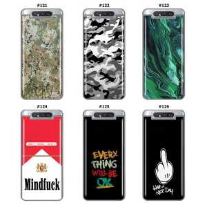 Silikonska Maskica za Galaxy A80 - Šareni motivi