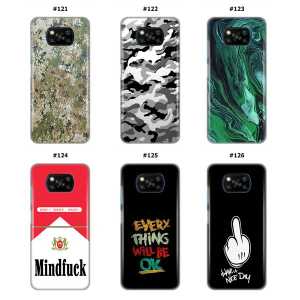 Silikonska Maskica za Poco X3 NFC / Poco X3 Pro - Šareni motivi