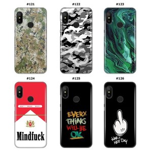 Silikonska Maskica za Mi A2 Lite / Redmi 6 Pro  - Šareni motivi