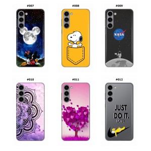 Silikonska Maskica za Galaxy S23 Plus - Šareni motivi        