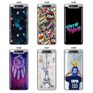 Silikonska Maskica za Galaxy A80 - Šareni motivi