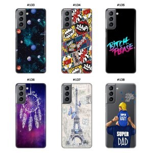 Silikonska Maskica za Galaxy S21 FE  - Šareni motivi