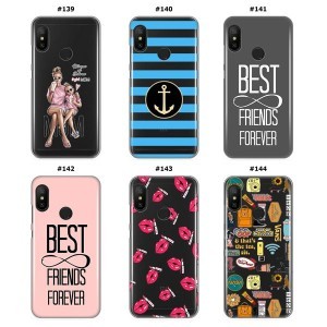 Silikonska Maskica za Mi A2 Lite / Redmi 6 Pro  - Šareni motivi