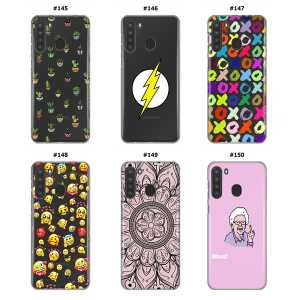 Silikonska Maskica za Galaxy A21  - Šareni motivi