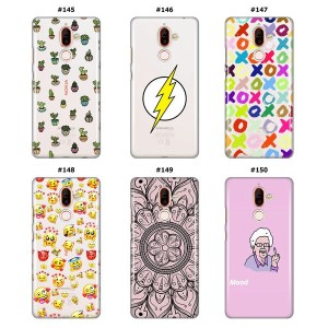 Silikonska Maskica za Nokia 7 Plus - Šareni motivi