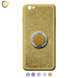 Glitter Maskica sa Prstenom u Više Boja za iPhone XR