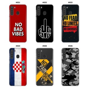 Silikonska Maskica za Galaxy A21  - Šareni motivi