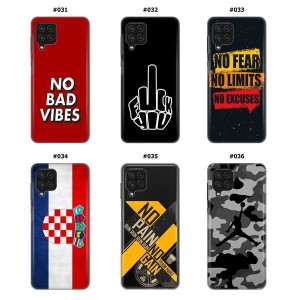 Silikonska Maskica za Galaxy A22 (4G)  - Šareni motivi