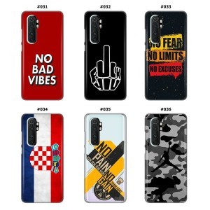 Silikonska Maskica za Mi Note 10 Lite  - Šareni motivi
