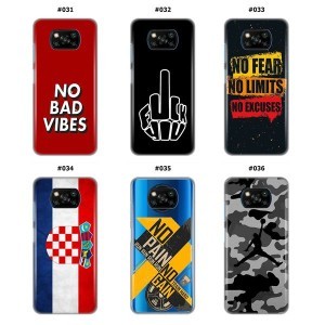 Silikonska Maskica za Poco X3 NFC / Poco X3 Pro - Šareni motivi