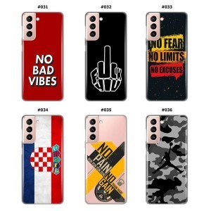 Silikonska Maskica za Galaxy S21 - Šareni motivi