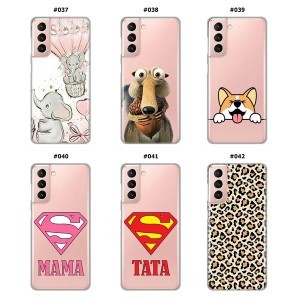 Silikonska Maskica za Galaxy S21 - Šareni motivi