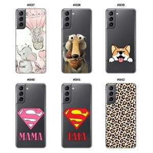 Silikonska Maskica za Galaxy S21 FE - Šareni motivi