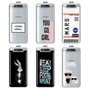 Silikonska Maskica za Galaxy A80 - Šareni motivi