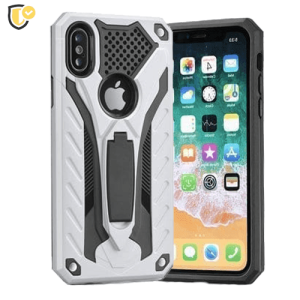 Srebrna Defender Stand Maskica za iPhone 6/6s