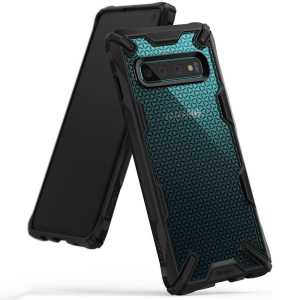 Ringke FUSION X Maskica za Galaxy S10 - Hexagon Black
