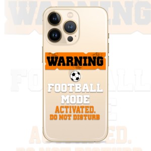 Silikonska Maskica - "Football mode activated" - SP29