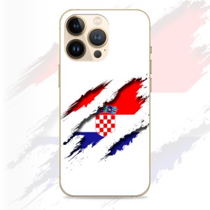 Silikonska Maskica - Hrvatska zastava - SP45