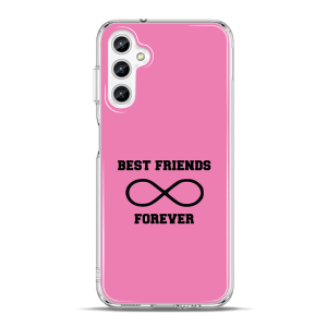 Silikonska Maskica za Galaxy A15 / A15 (5G) - BFF Forever - roza