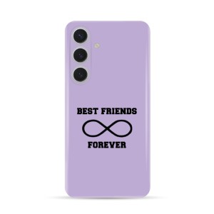 Silikonska Maskica za Galaxy S24 Plus - BFF Forever - Ljubičasta