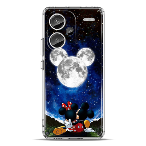 Silikonska Maskica za Redmi Note 13 Pro Plus - Cartoon Moon